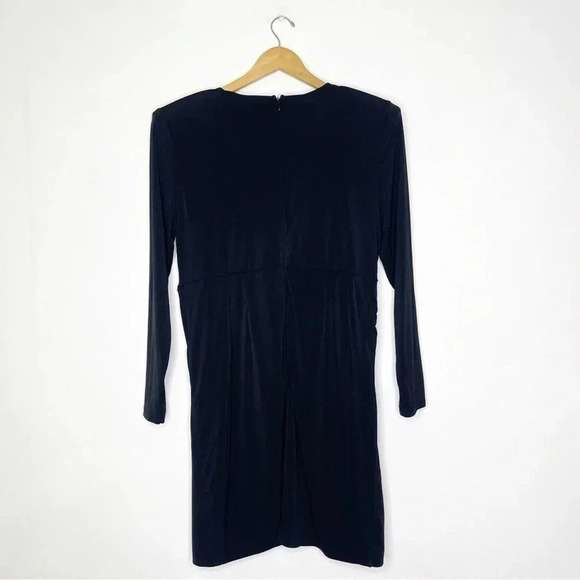Eloquii Black Shoulder Pad Long Sleeve Dress Size 16 NWT - Picture 7 of 7